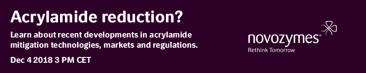 Acrylamide reduction? Learn about recent developments in acrylamide mitigation technologies, markets and regulations