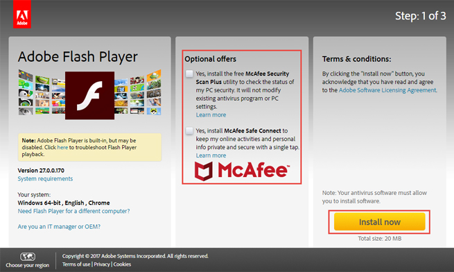 free download adobe flash player 9