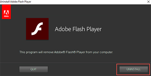 re install adobe flash plugin